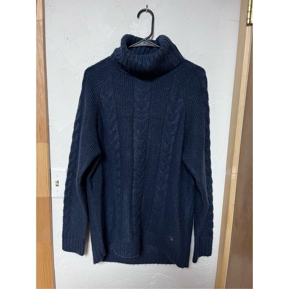 Kari‎ Traa Lid Knit Navy Sweater Sz L - Picture 2 of 6